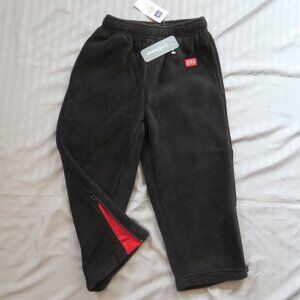 GapKids Unisex Comfy Black Fleece Sweatpants Size XS-4 NWT